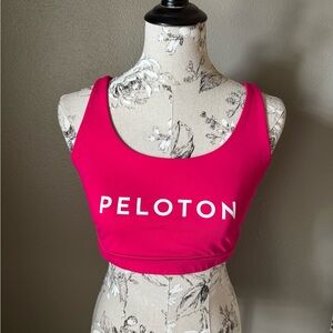 Peloton Lululemon Pink Sports Bra 12
